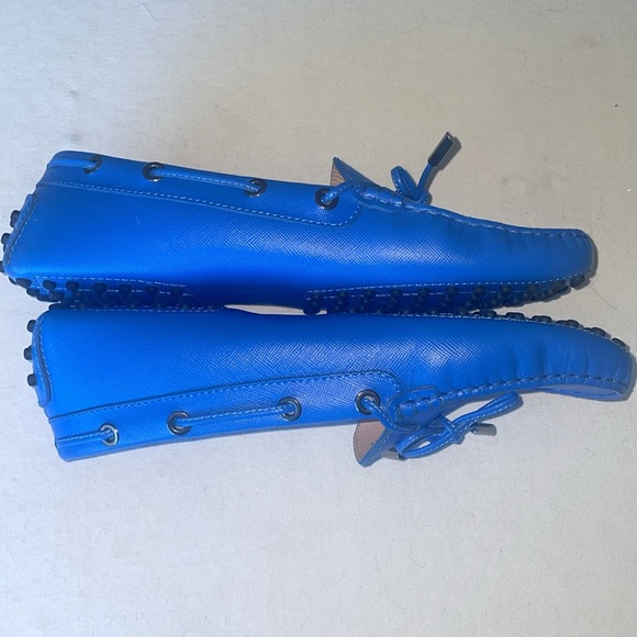 Tod’s Gommino Leather Driving Loafer Blue Size 7.5 Excellent condition - Picture 5 of 11